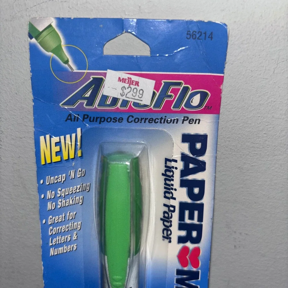 Paper Mate | AutoFlo | All Purpose‎ Correction Pen | Liquid Paper | New | 2002